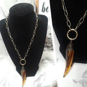 COPY - Faux Amber necklace